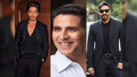 Shah Rukh Khan, Akshay Kumar, Ajay Devgn (Image: X)