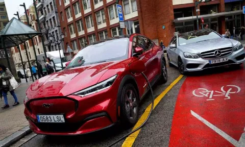 Ford Mustang Mach-e electric vehicle 