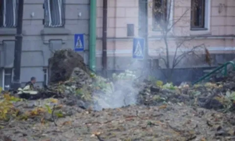 Site of the attack.