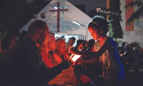 From previous year’s Carols by Candlelight