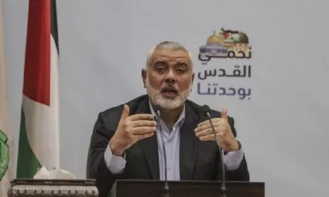 Hamas leader Ismail Haniyeh (Photo: IANS) 