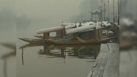 Visuals from Srinagar(ANI)