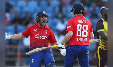 England batters. (Photo: England Cricket/Twitter)
