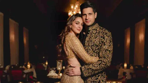  Actor Kiara Advani and her hubby Sidharth Malhotra
