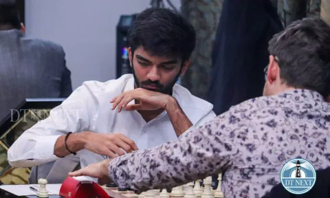 Grandmaster Gukesh D. (Photo credit: Hemanathan M)