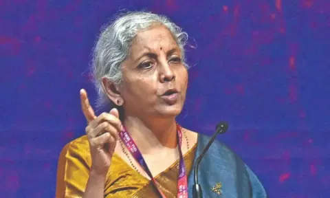 Union Finance Minister Nirmala Sitharaman.