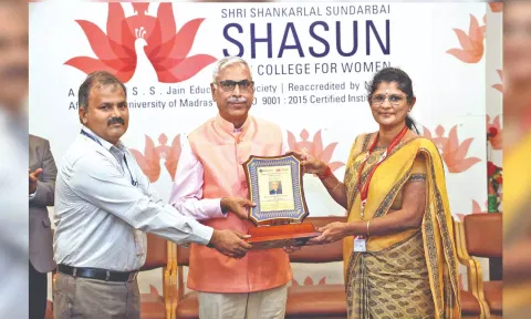The conference began with a speech by S Padmavati, principal of the college.