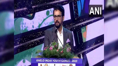 Union Sports Minister Anurag Thakur (Photo: ANI)
