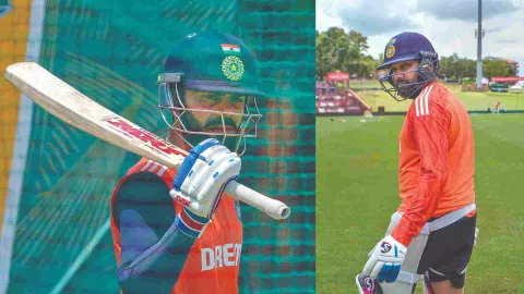 Virat Kohli and Rohit Sharma