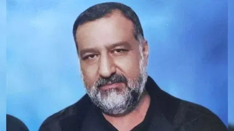 Sayyed Razi Mousavi was an adviser to the Iranian paramilitary Revolutionary Guards in Syria (Reuters)