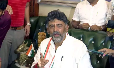 DK Shivakumar (ANI)