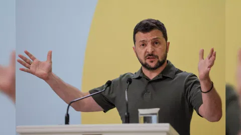  President Volodymyr Zelensky (Reuters)