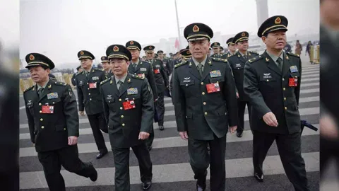 Generals of the People’s Liberation Army (PLA) (File)