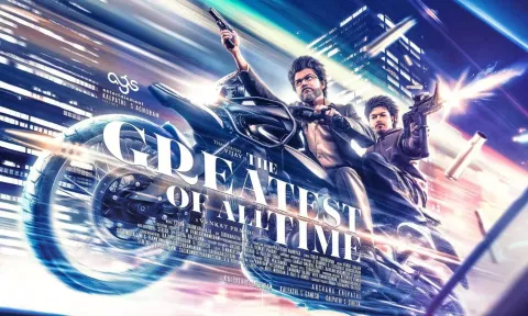 Second look poster of 'The Greatest of All Time' (X/@Ags_production)