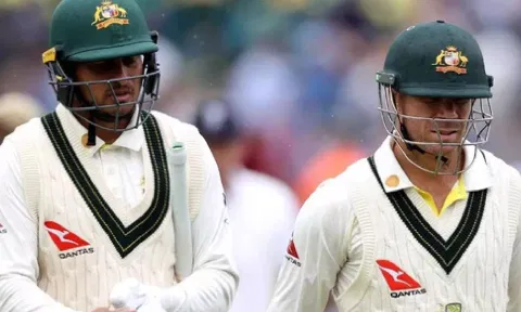 Usman Khawaja; David Warner (IANS)
