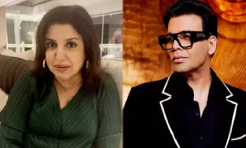 Farah Khan; Filmmaker Karan Johar (IANS) 