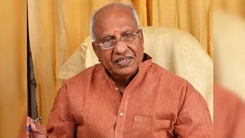 Veteran BJP leader and former union minister O. Rajagopal 