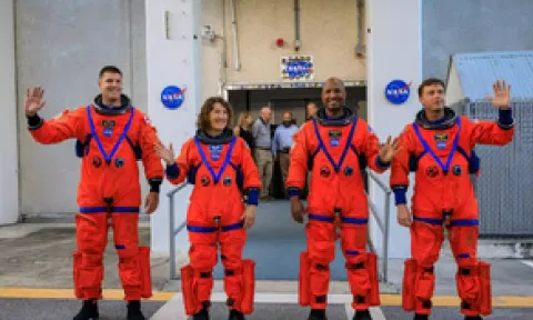 NASA crew members