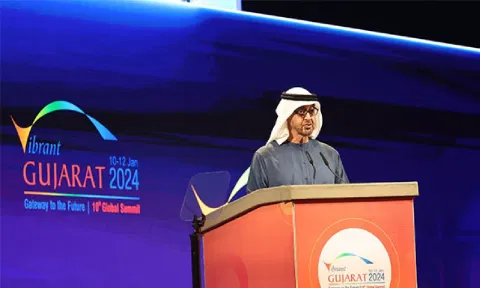 UAE President Mohamed bin Zayed Al Nahyan