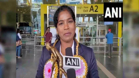 Kavitha Selvaraj (Photo: ANI)