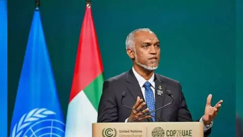 Maldivian President Mohamed Muizzu (ANI)