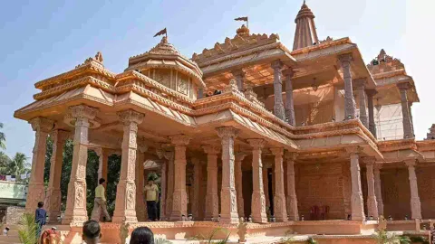 Ram temple in Ayodhya (PTI)