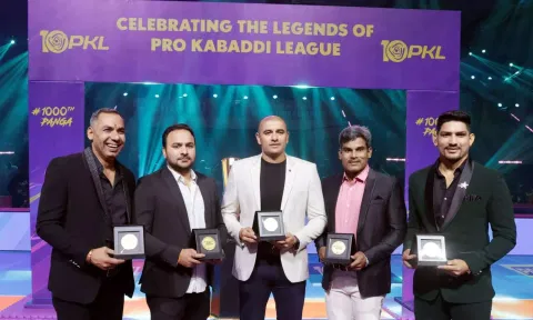 (L to R) Anup Kumar, Manjeet Chhillar, Ajay Thakur, Dharmaraj Cheralathan and Rishank Devadiga