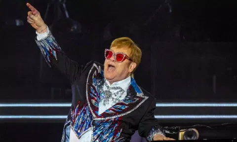 Elton John. (X/The Hollywood Reporter)