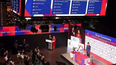 Draw made for ITTF World Team Championships Finals in Busan