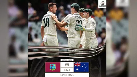 Australia vs West Indies (ICC Twitter)