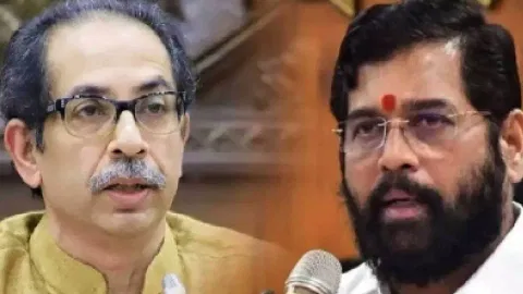  Former CM Uddhav Thackeray and Chief Minister Eknath Shinde (Photo/IANS)
