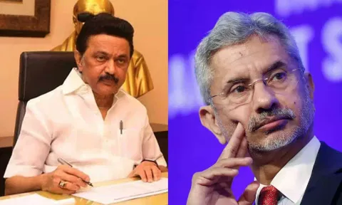 CM M K Stalin & Union External Affairs Minister S Jaishankar