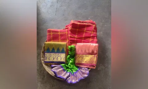 The gift presented by the priests at Sri Ranganathaswamy Temple. (ANI)