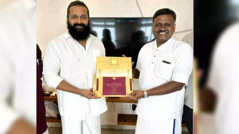 Rishab Shetty receives invitation for Ram Mandir's 'Pran Pratishtha' ceremony