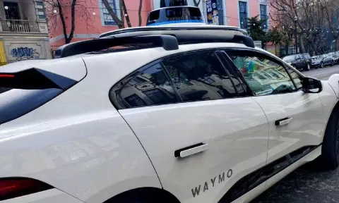 A Waymo rider-only robotaxi (Reuters)