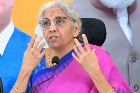 Senior BJP leader and Union Finance Minister Nirmala Sitharaman 