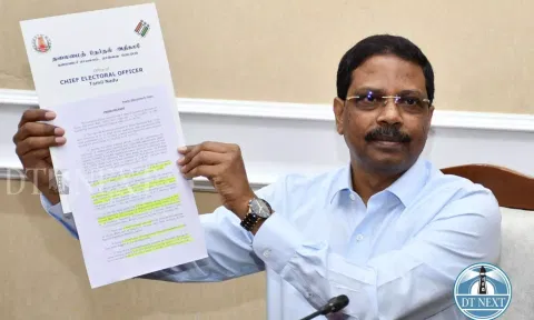 Chief Electoral Officer Satyabrata Sahoo (Photo: Justin George)