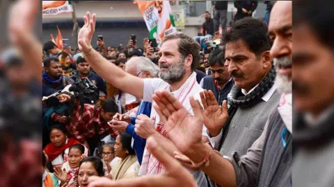 Rahul Gandhi’s 'Bharat Jodo Nyay Yatra' (PTI) 