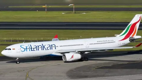 Sri Lankan Airlines flight