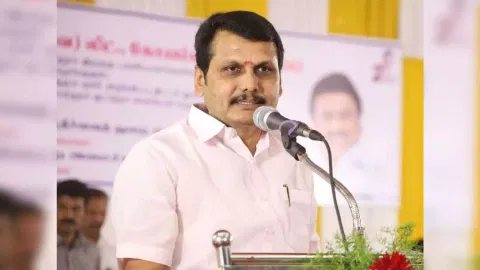 Jailed minister V Senthilbalaji