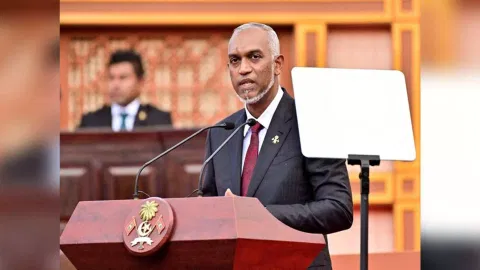  Maldives President Mohamed Muizzu (Reuters)
