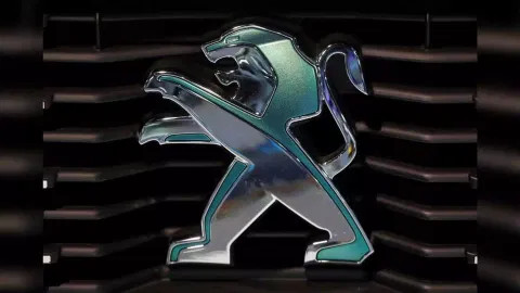 The logo of French car manufacturer Peugeot (Photo/Reuters)