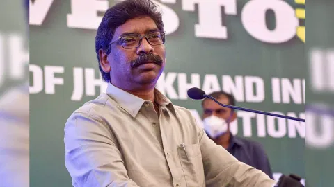 JMM leader Hemant Soren 