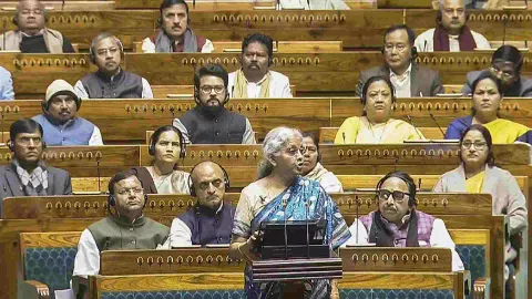 Finance Minister Nirmala Sitharaman