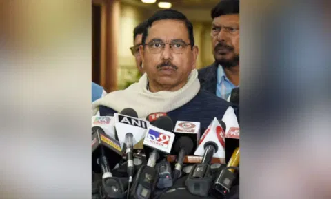 Union Minister for Mine, Coal and Parliamentary Affairs Pralhad Joshi