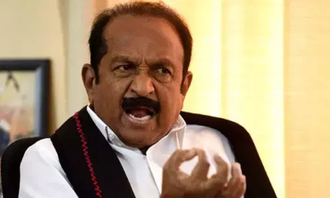 MDMK General Secretary Vaiko (File)