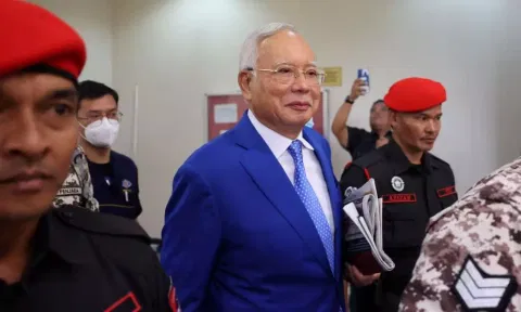 Former Malaysian Prime Minister Najib Razak (Reuters)