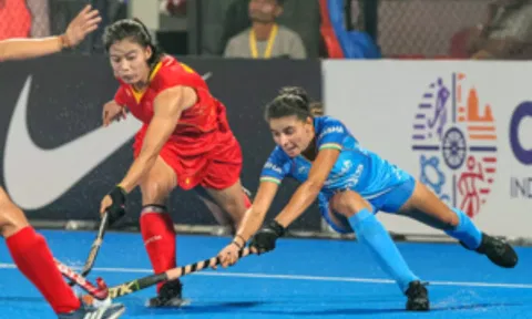 India & China Hockey Team (IANS)