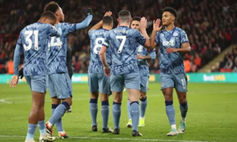 Aston Villa players (IANS) 