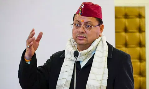 Uttarakhand Chief Minister Pushkar Singh Dhami. (PTI)